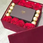 Flower Box With Watch And Nestle